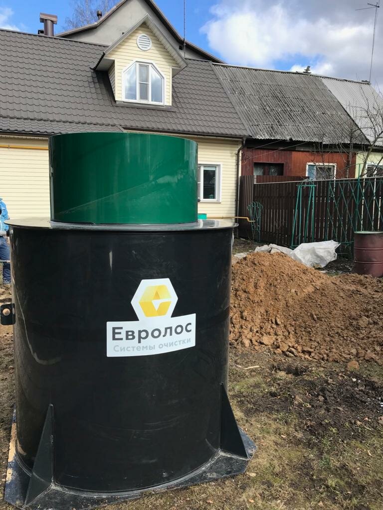 Септик Евролос на участке